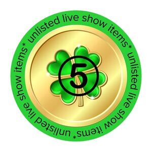 Unlisted Live Show Items | The Emerald Vault